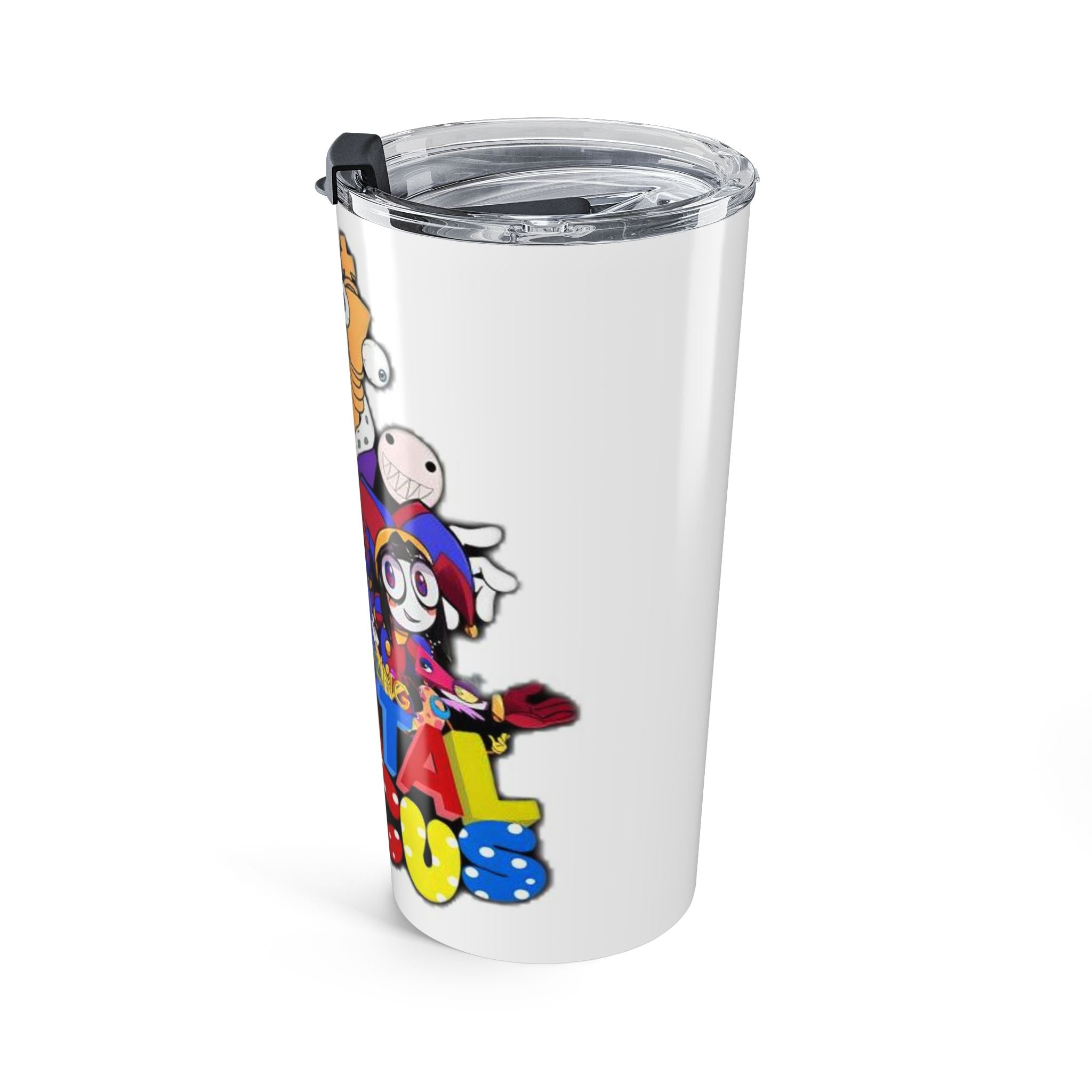 20oz Cartoon Character Tumbler — The Amazing Gita Circus Travel Cup