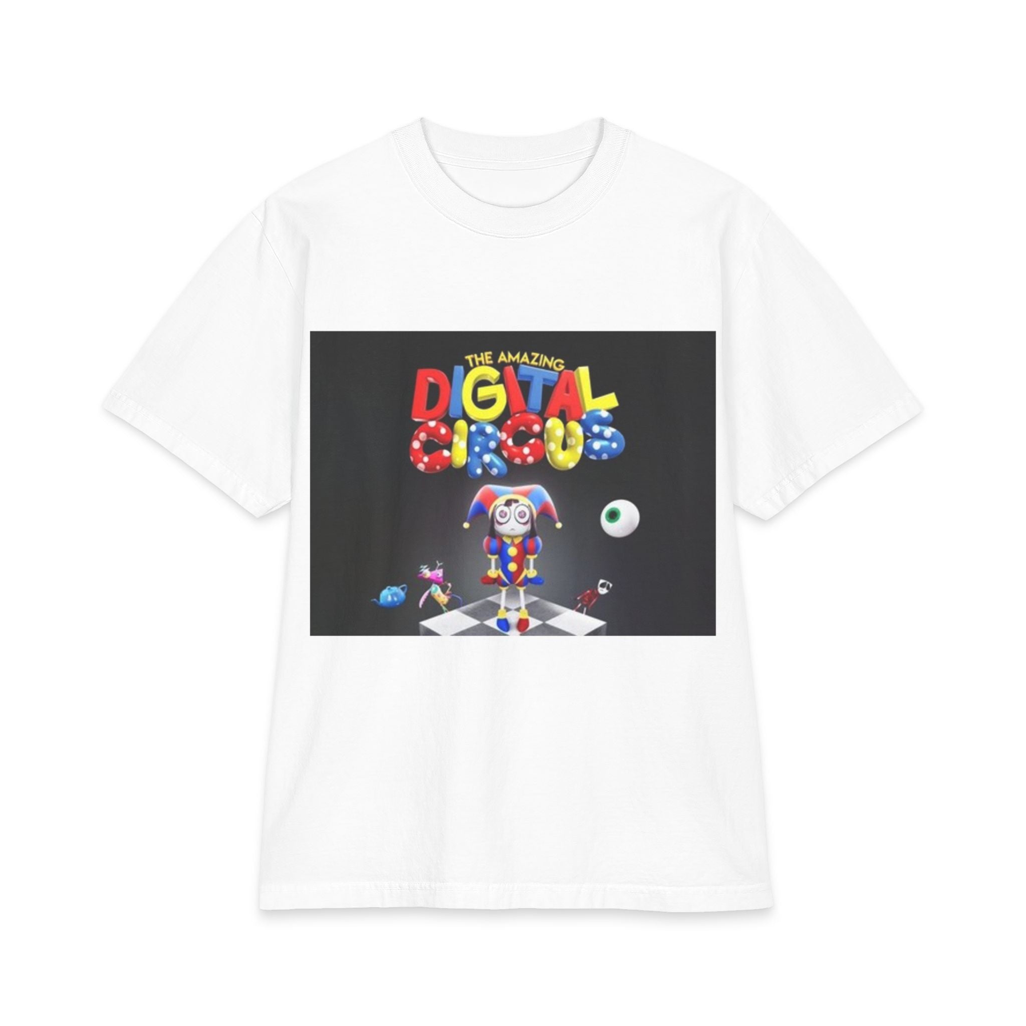 Digital Circus T-Shirt — "The Amazing Digital Circus" Colorful Character Tee
