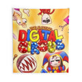 Digital Circus Wall Tapestry — "The Amazing Digital Circus" Colorful Character Art