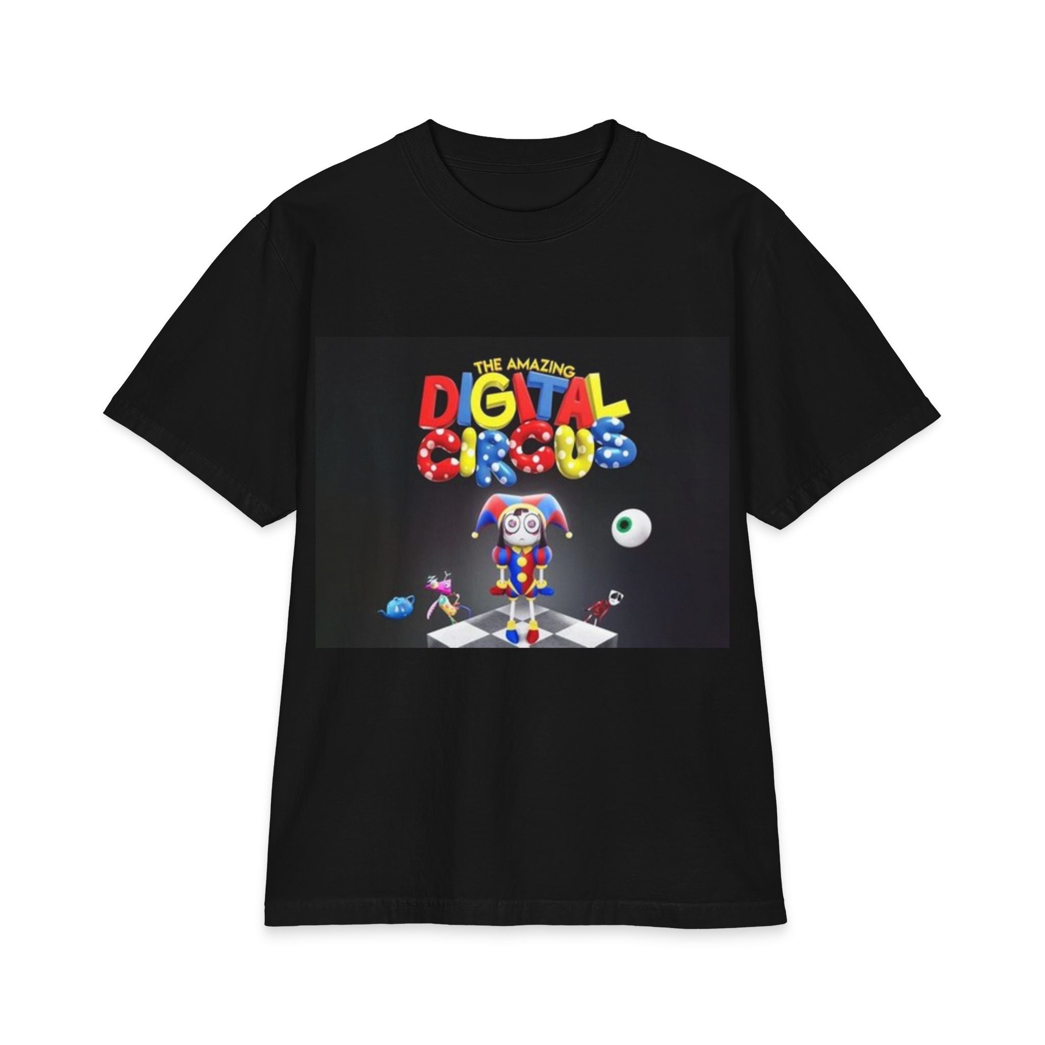 Digital Circus T-Shirt — "The Amazing Digital Circus" Colorful Character Tee