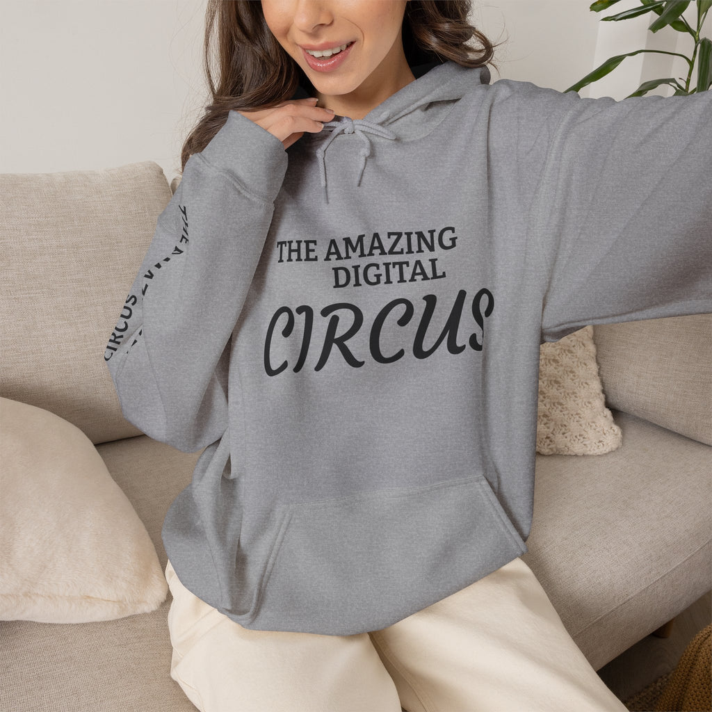 Digital Circus Hoodie — "The Amazing Digital Circus" Minimal Logo Pullover