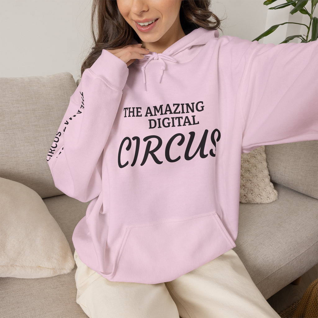 Digital Circus Hoodie — "The Amazing Digital Circus" Minimal Logo Pullover