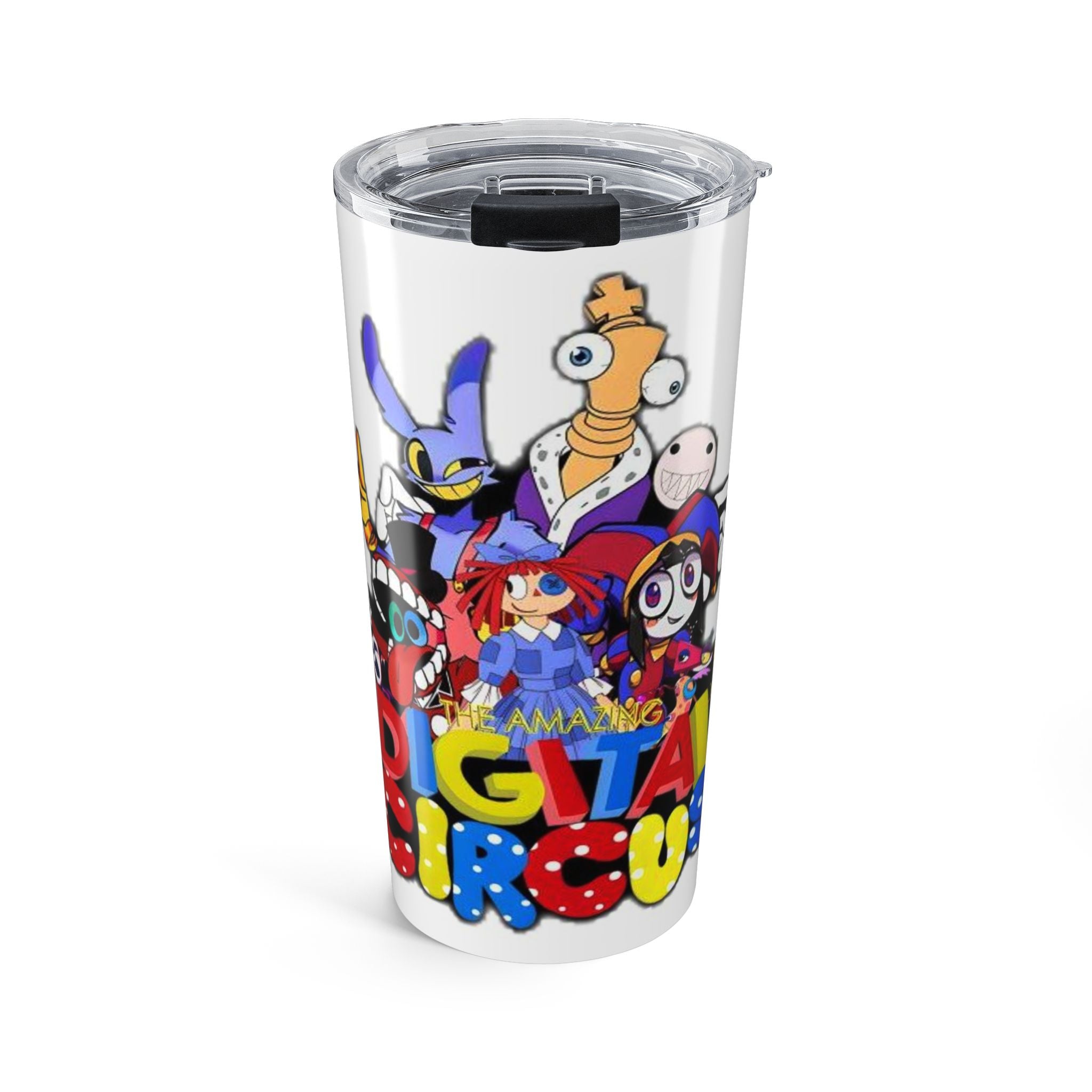 20oz Cartoon Character Tumbler — The Amazing Gita Circus Travel Cup